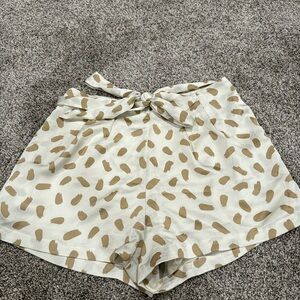 Women’s fashion silk shorts!  Size L